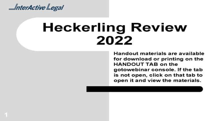 Heckerling Review 2022 Handout