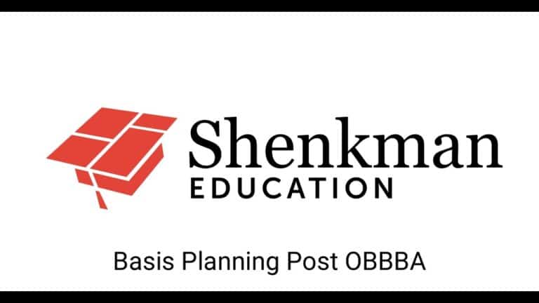 Basis Planning Post OBBBA